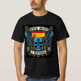 Logo de Heavy metal e historia - Youtube T-Shirt