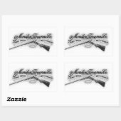 Logo-Decal von 1908 Rechteckiger Aufkleber (Blatt)