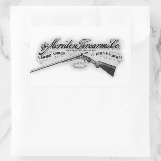 Logo-Decal von 1908 Rechteckiger Aufkleber (Tasche)