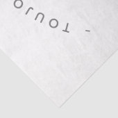 Logo-Decoupage des französischen Olivenöl-Vintagen Seidenpapier (Detail)