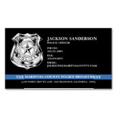 Logo der Abteilung "Rechtsdurchsetzung" der Zollab Magnetische Visitenkarte (Vorderseite)