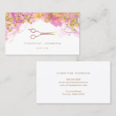 Logo der Alkoholtupfer Visitenkarte (Vorne/Hinten)