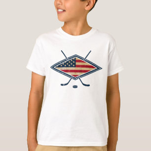 Logo der American Hockey Flag T-Shirt