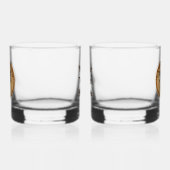 Logo der Badass Bison Farm Whiskyglas (Links)