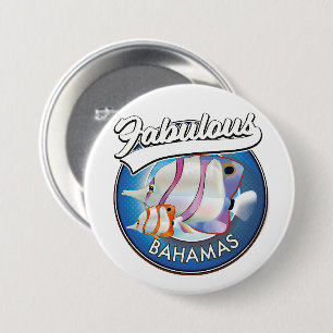 Logo der Bahamas fantastisch Button