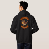 Logo der Barti-Vogelbeobachtung Hoodie (Schwarz voll)