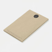 Logo der beruflichen Gesellschaft Rustica Kraft Post-it Klebezettel (angewinkelt)