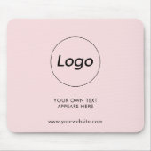 Logo der beruflichen Unternehmung Pink Mousepad (Vorne)