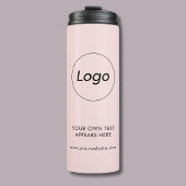 Logo der beruflichen Unternehmung Pink Thermosbecher
