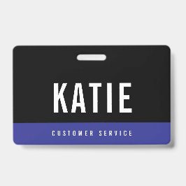 Logo der Blue Employee Staff ID Company Ausweis