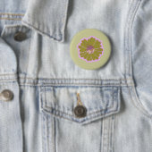 Logo der Blumen-#603 Button (Beispiel)