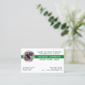 Logo der Bundesstaatlichen Polizei für Militärgren Visitenkarte (Stehend Vorderseite)