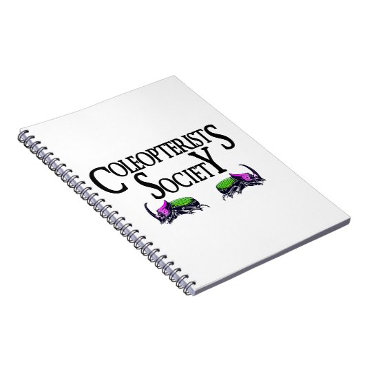 Logo der Coleopterist-Gesellschaft II Notizblock (Rechte Seite)