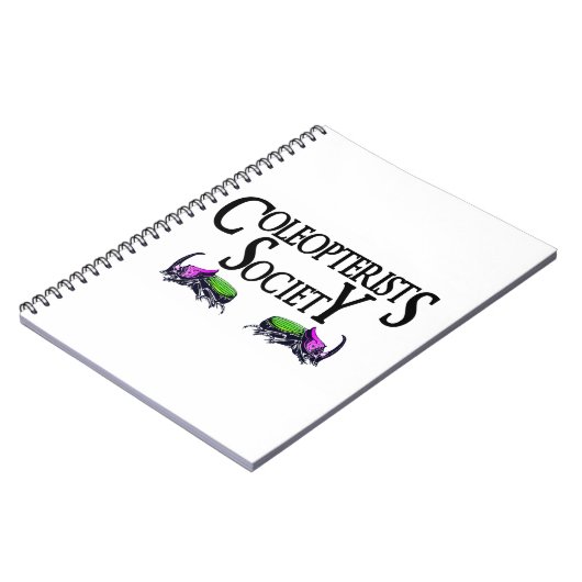 Logo der Coleopterist-Gesellschaft II Notizblock (Linke Seite)