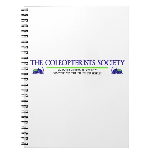 Logo der Coleopterists Society I Notizblock (Vorderseite)