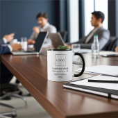 Logo der Corporate Business Company für das Schwar Tasse