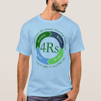 Logo der DCGS-Konferenz 2027 T-Shirt