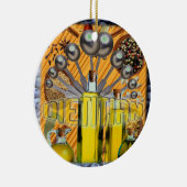 LOGO DER DIETITISCHEN LEBENSMITTELKOLLEGE KERAMIK ORNAMENT (Rechts)