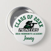 Logo der Dock Mennonite Academy - Eigene Persönlic Button (Vorne & Hinten)