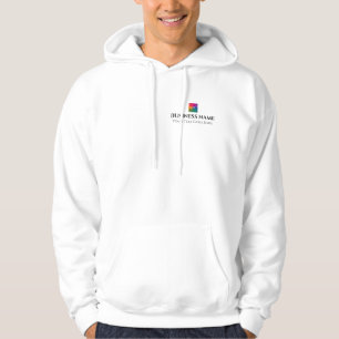 Logo der doppelseitigen Designfirma hier Mens Hoodie