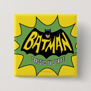 Logo der Fernsehserie Batman Classic Button