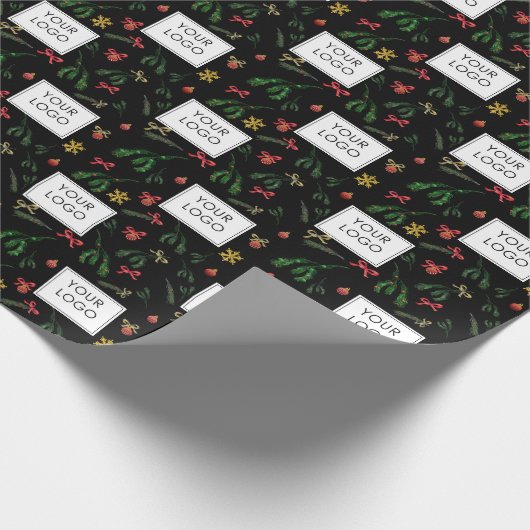 Logo der Festtagsfirma Geschenkpapier (Ecke)