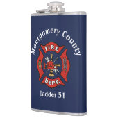 Logo der Feuerabteilung Flachmann (Links)