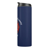 Logo der Feuerabteilung Thermosbecher (Nach rechts gedreht)