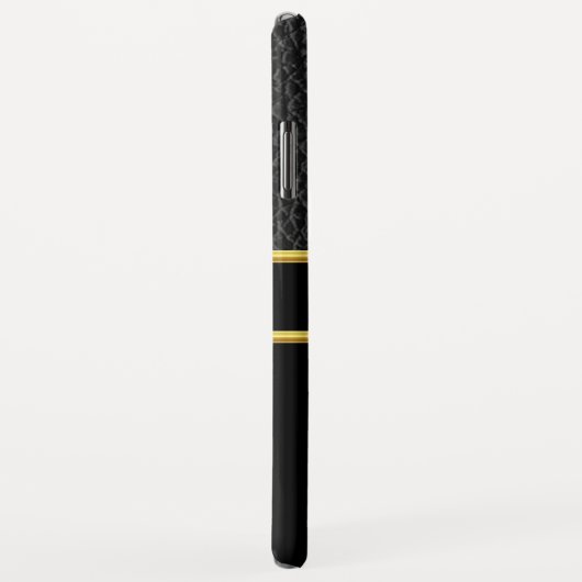 Logo der Feuerwehr Gold und Abzeichen Case-Mate iPhone Hülle (Hinten/Rechts)