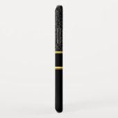 Logo der Feuerwehr Gold und Abzeichen Case-Mate iPhone Hülle (Hinten/Rechts)