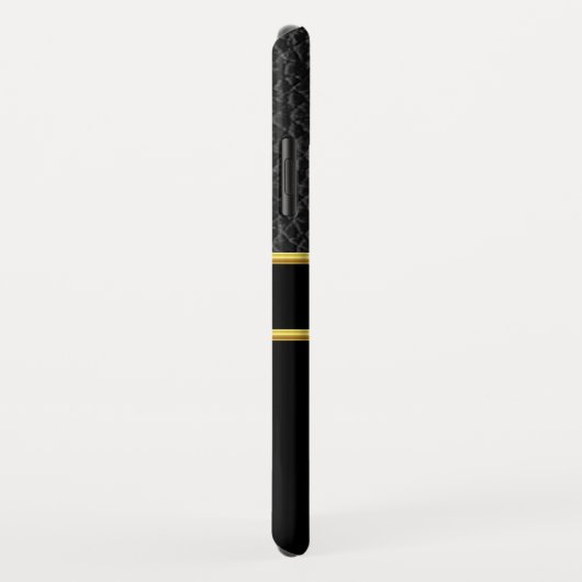 Logo der Feuerwehr Schwarz-Gelb-Abzeichen Case-Mate iPhone Hülle (Hinten/Rechts)