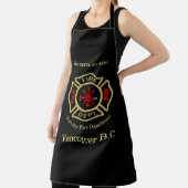 Logo der Feuerwehr Wir dienen dazu, RG retten Schürze (InSitu)