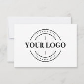 Logo der Firma Custom Business Company - Danke Ros (Rückseite)