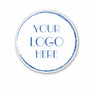 Logo der Firma Custom Business Company Wasserflasc Aufkleber