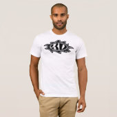 Logo der Flammen-3d T-Shirt (Vorne ganz)
