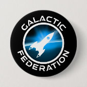 Logo der Galaktischen Föderation Button (Vorderseite)