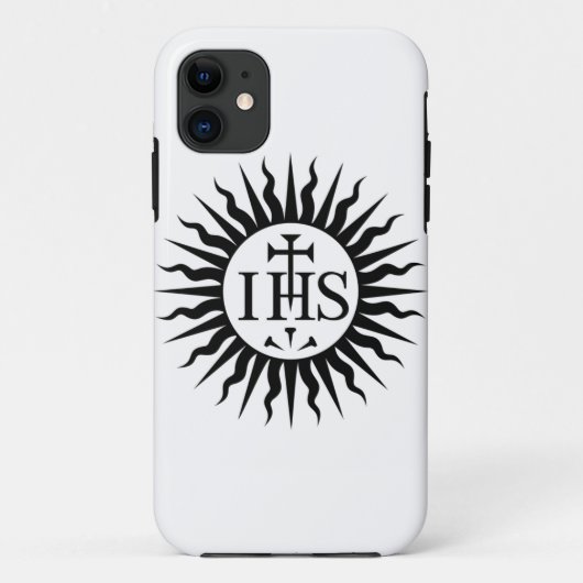 Logo der Gesellschaft Jesu (Jesuiten) Case-Mate iPhone Hülle (Rückseite)