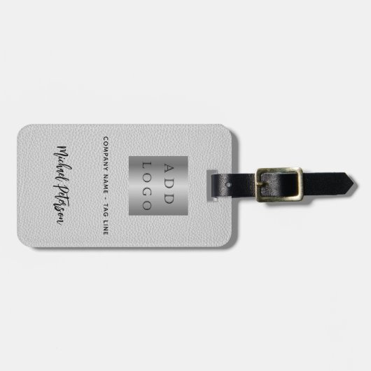 Logo der Graulederfirma Gepäckanhänger (Vorderseite horizontal)