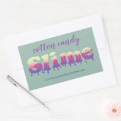 Logo der handgefertigten Tropfschleife Rechteckiger Aufkleber (Umschlag)