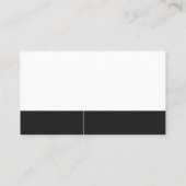 Logo der Hardhat-Schraube | Bau Visitenkarte (Rückseite)