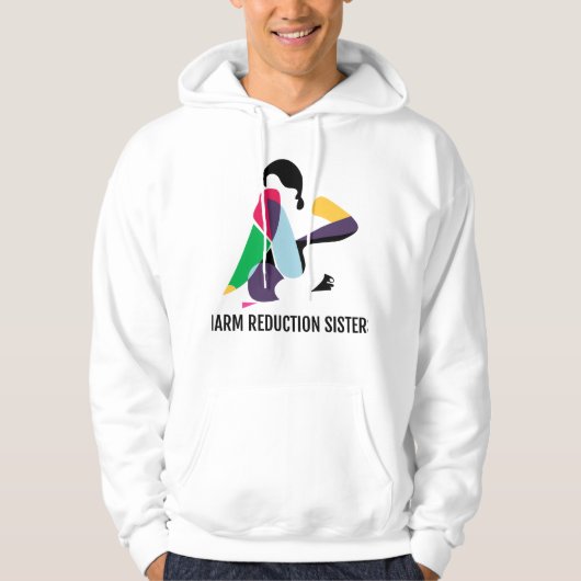 Logo der Harm Reduction Sisters Hoodie (Vorderseite)