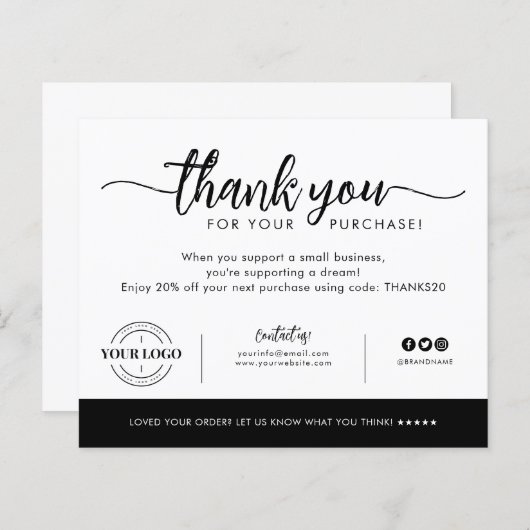 Logo der Haushaltsgesellschaft Vielen Dank für Ihr (Vorne/Hinten)