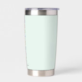 Logo der hellgrünen, isolierten Firma Tumbler Thermobecher (Links)