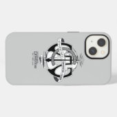 Logo der Internationalen Zaubererkonföderation iPhone Hülle (Rückseite (Horizontal))