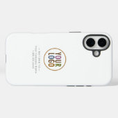 Logo der iPhone 16 Plus Case-Mate Business Company Hülle (Rückseite (Horizontal))