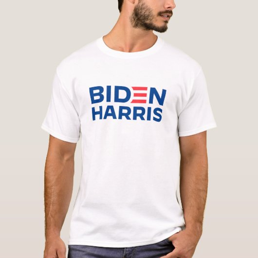 Logo der Kampagne Biden Harris 2024 T-Shirt (Vorderseite)