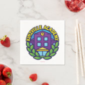 Logo der Kinzville Academy Serviette (Beispiel)