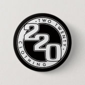 Logo der Kleidungs-220 Button (Vorderseite)