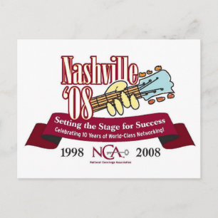 Logo der Konferenz 2008 Postkarte