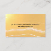 Logo der Künstlerkamera | Lens Light Trails Visitenkarte (Rückseite)